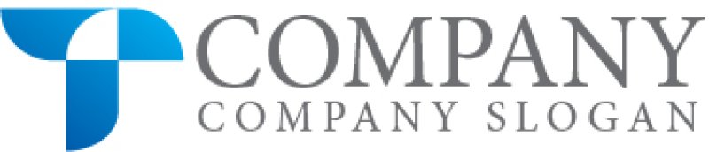 画像7: T・羽・アルファベット・グラデーション・ロゴ・マークデザイン4882 (7)