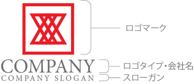 画像10: X・四角・太鼓・アルファベット・ロゴ・マークデザイン4890 (10)