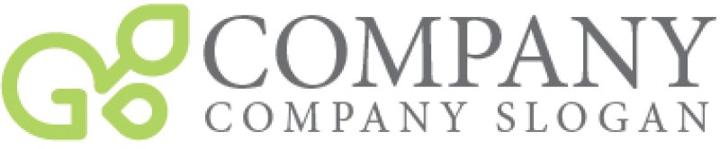 画像7: G・葉・アルファベット・ロゴ・マークデザイン4897 (7)