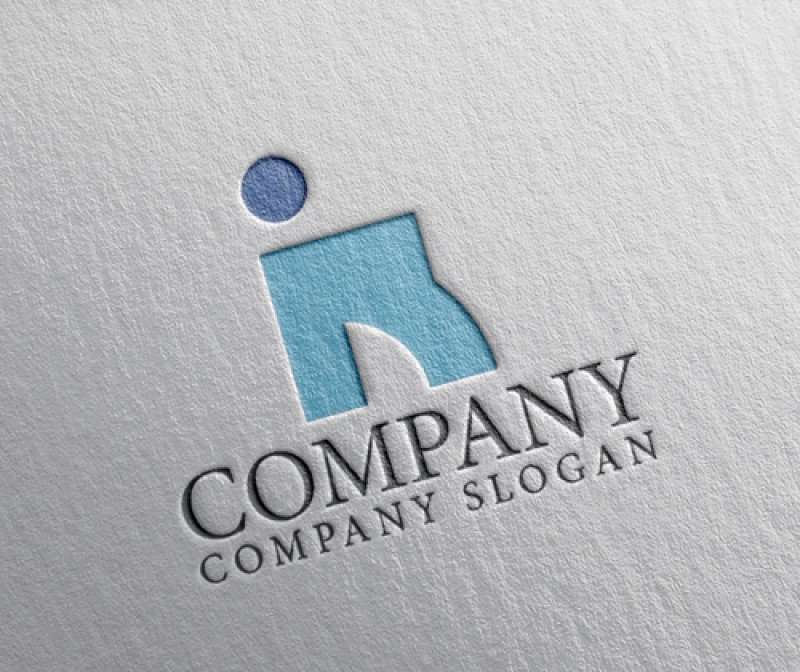 画像2: R・人・アルファベット・ロゴ・マークデザイン4903 (2)