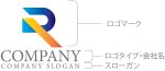 画像10: P・三角・アルファベット・ロゴ・マークデザイン4905 (10)