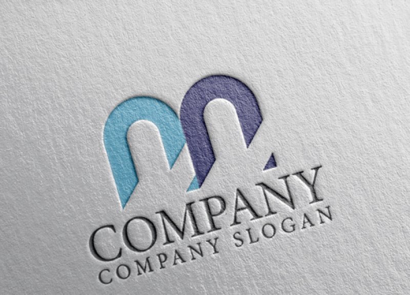 画像2: M・トンネル・アルファベット・ロゴ・マークデザイン4906 (2)