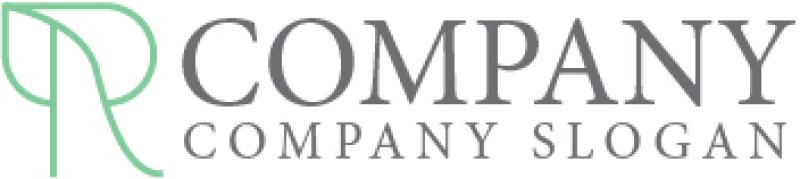 画像7: R・P・曲線・アルファベット・ロゴ・マークデザイン4919 (7)