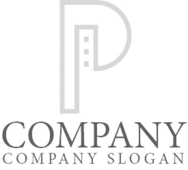 画像6: P・ビル・アルファベット・ロゴ・マークデザイン4920 (6)