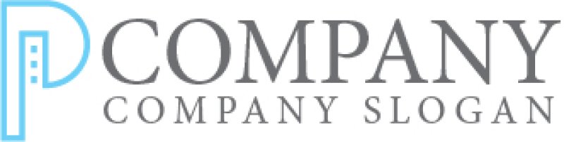 画像7: P・ビル・アルファベット・ロゴ・マークデザイン4920 (7)