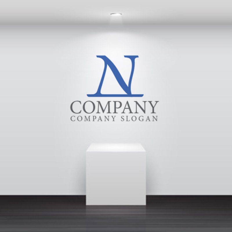 画像5: N・曲線・アルファベット・ロゴ・マークデザイン4924 (5)