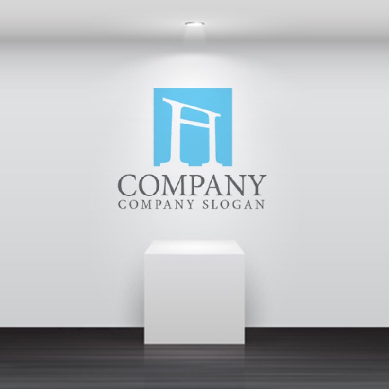 画像5: A・鳥居・四角・アルファベット・ロゴ・マークデザイン4925 (5)