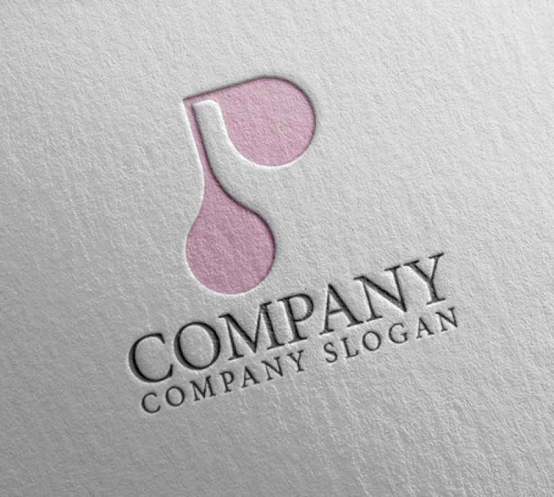 画像2: P・風船・アルファベット・ロゴ・マークデザイン4927 (2)