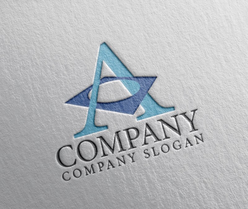 画像2: A・輪・アルファベット・ロゴ・マークデザイン4934 (2)