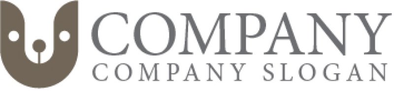 画像7: U・犬・アルファベット・ロゴ・マークデザイン4939 (7)