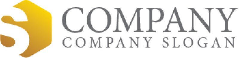 画像7: S・六角形・アルファベット・ロゴ・マークデザイン4940 (7)