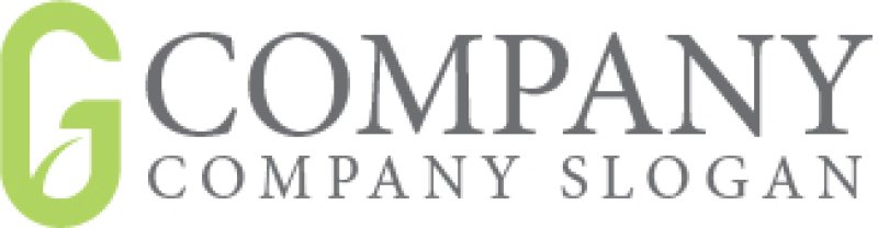 画像7: G・葉・グリーン・アルファベット・ロゴ・マークデザイン4941 (7)
