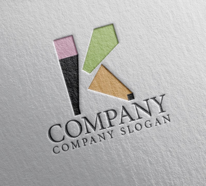 画像2: K・四角・アルファベット・ロゴ・マークデザイン4942 (2)