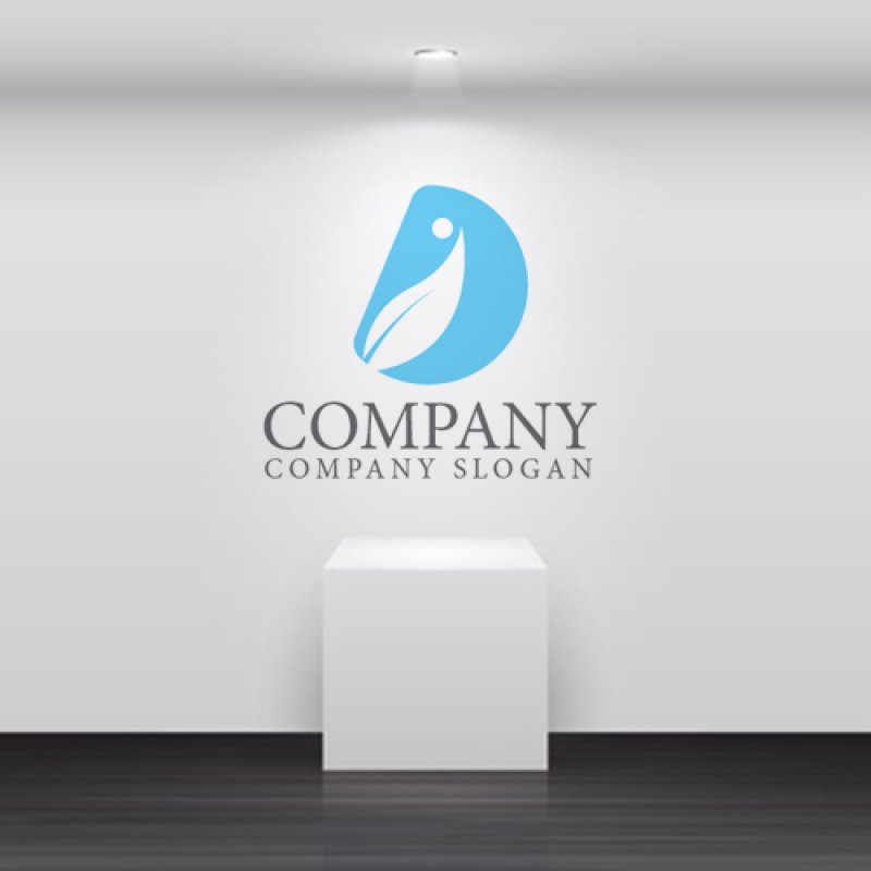 画像5: D・人・葉・アルファベット・ロゴ・マークデザイン4952 (5)