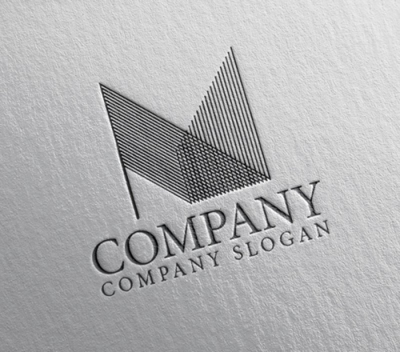 画像2: N・M・アルファベット・ロゴ・マークデザイン4955 (2)