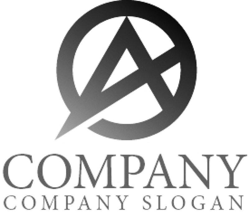 画像6: A・輪・アルファベット・グラデーション・ロゴ・マークデザイン4958 (6)