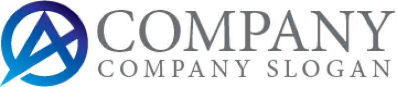 画像7: A・輪・アルファベット・グラデーション・ロゴ・マークデザイン4958 (7)