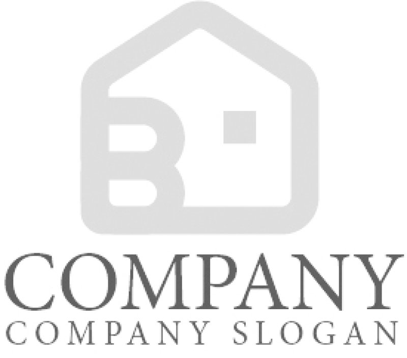 画像6: B・家・アルファベット・ロゴ・マークデザイン4961 (6)