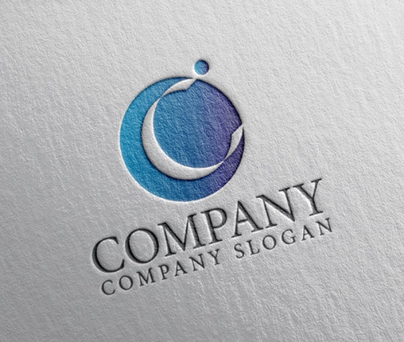 画像2: C・輪・人・アルファベット・グラデーション・ロゴ・マークデザイン4964 (2)