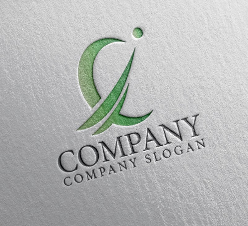 画像2: C・曲線・上昇・グラデーション・アルファベット・ロゴ・マークデザイン4965 (2)