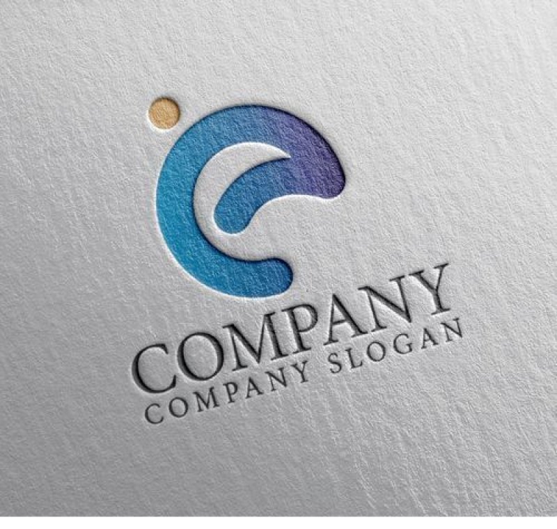 画像2: E・輪・人・アルファベット・グラデーション・ロゴ・マークデザイン4969 (2)