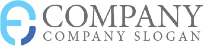 画像7: E・F・アルファベット・ロゴ・マークデザイン4972 (7)