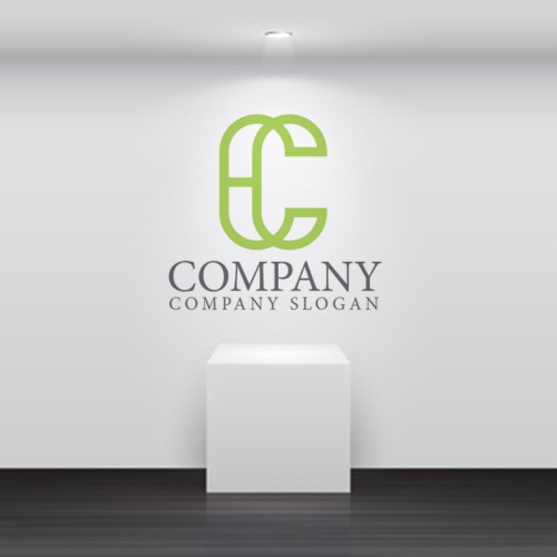 画像5: C・H・アルファベット・ロゴ・マークデザイン4981 (5)
