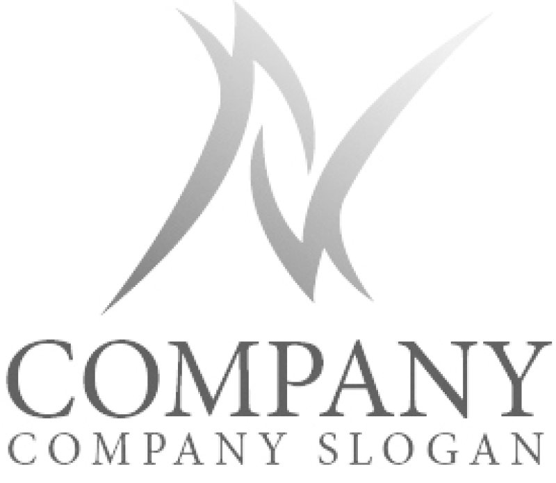 画像6: N・曲線・ゴールド・アルファベット・ロゴ・マークデザイン4995 (6)