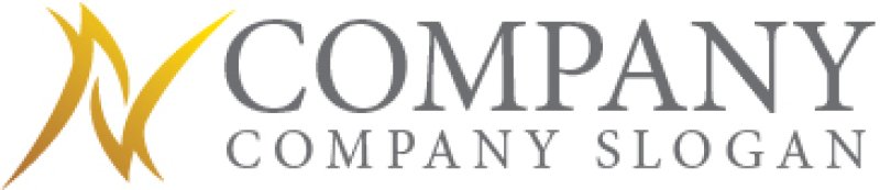 画像7: N・曲線・ゴールド・アルファベット・ロゴ・マークデザイン4995 (7)