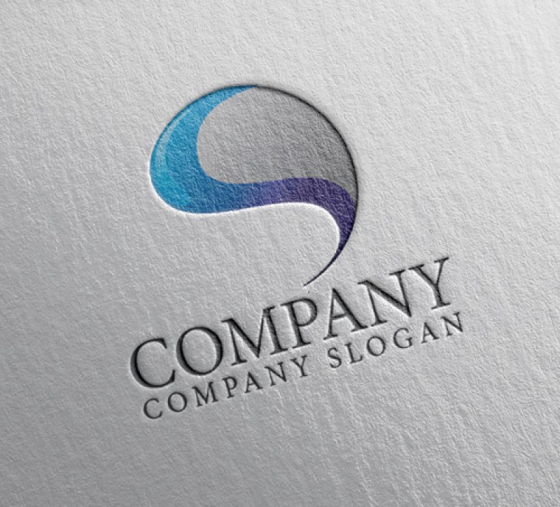 画像2: S・曲線・アルファベット・グラデーション・ロゴ・マークデザイン5001 (2)