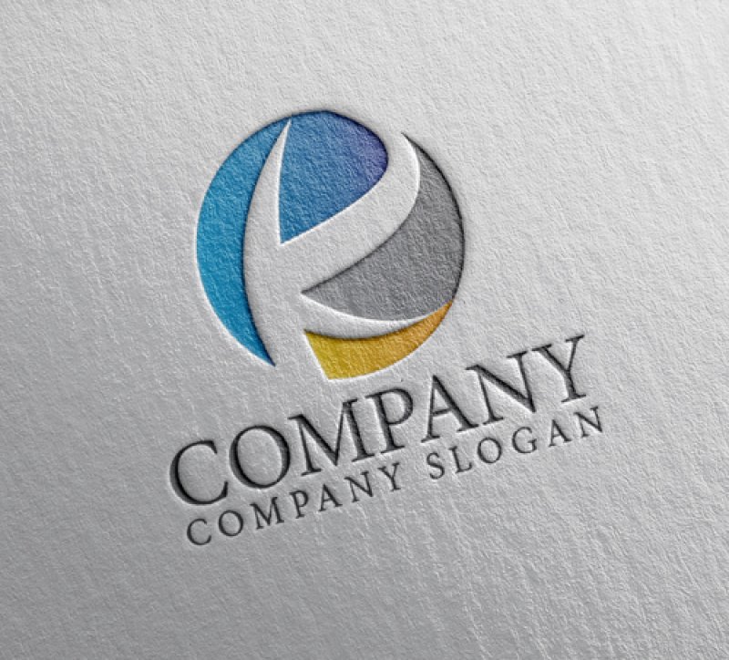 画像2: K・輪・グラデーション・アルファベット・ロゴ・マークデザイン5002 (2)