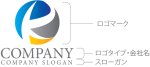 画像10: K・輪・グラデーション・アルファベット・ロゴ・マークデザイン5002 (10)