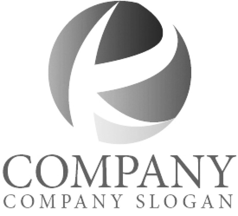 画像6: K・輪・グラデーション・アルファベット・ロゴ・マークデザイン5002 (6)