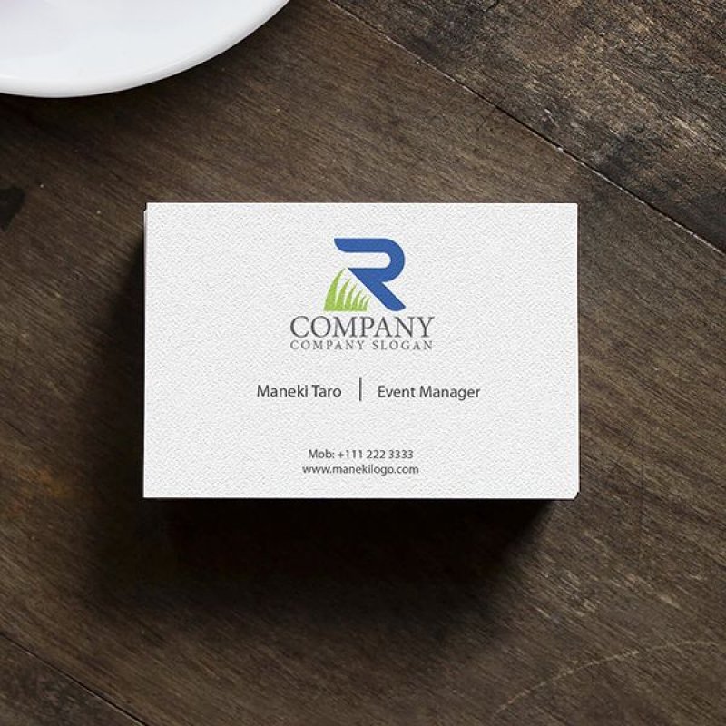 画像3: R・草・アルファベット・ロゴ・マークデザイン5009 (3)