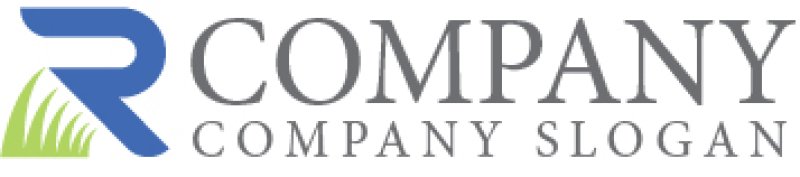 画像7: R・草・アルファベット・ロゴ・マークデザイン5009 (7)