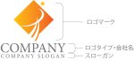 画像10: P・グラデーション・曲線・四角・アルファベット・ロゴ・マークデザイン5014 (10)