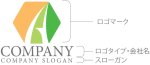 画像10: A・六角形・曲線・葉・アルファベット・ロゴ・マークデザイン5023 (10)