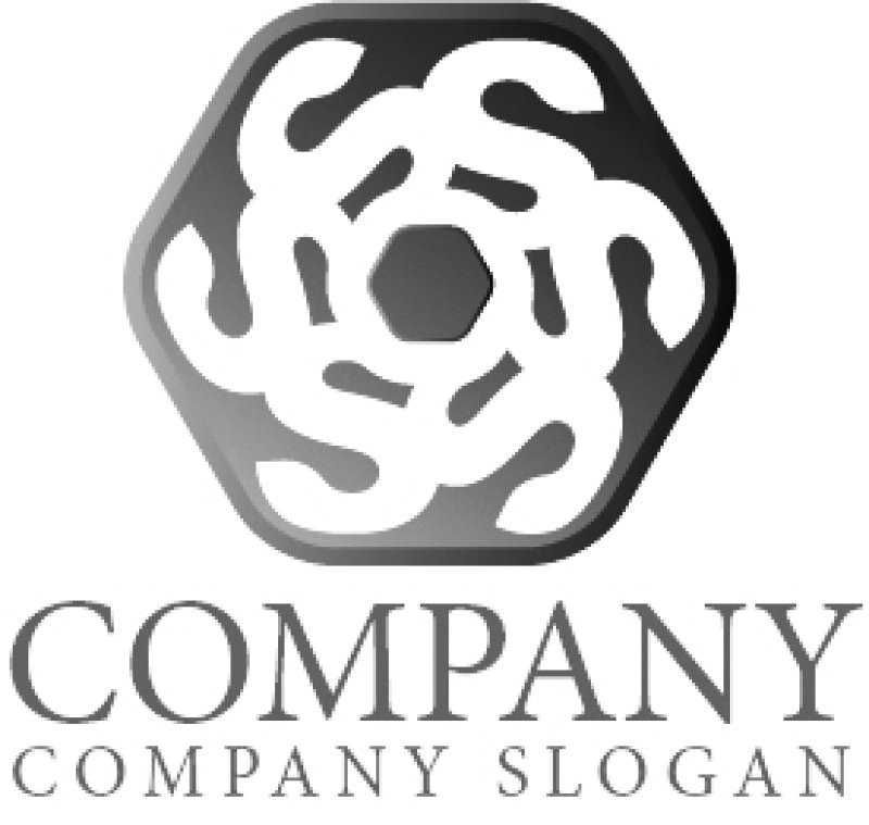 画像6: S・六角形・グラデーション・ロゴ・マークデザイン5025 (6)