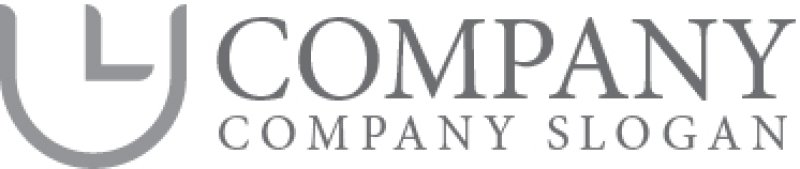 画像7: U・L・顔・アルファベット・ロゴ・マークデザイン5037 (7)