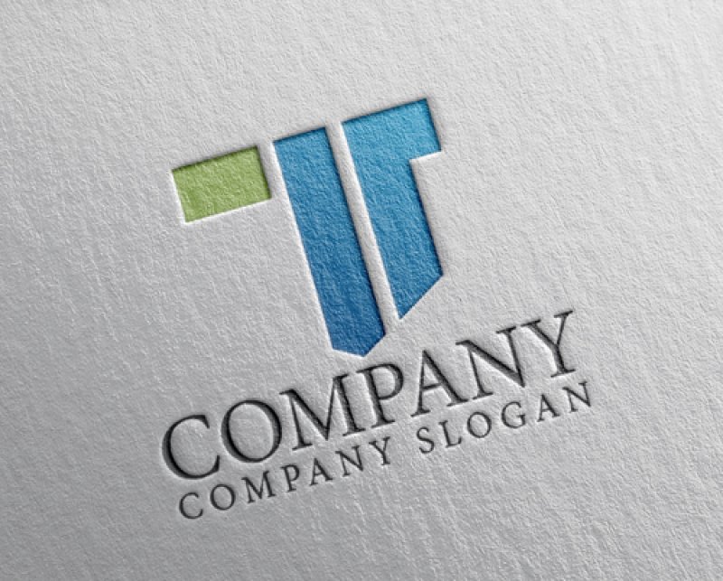 画像2: T・ビル・アルファベット・ロゴ・マークデザイン5040 (2)