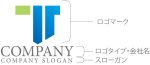 画像10: T・ビル・アルファベット・ロゴ・マークデザイン5040 (10)