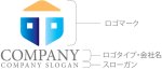 画像10: T・家・六角形・窓・アルファベット・ロゴ・マークデザイン5041 (10)