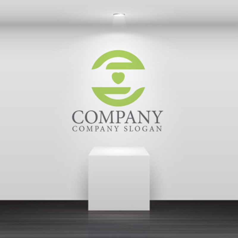 画像5: S・手・ハート・アルファベット・ロゴ・マークデザイン5047 (5)