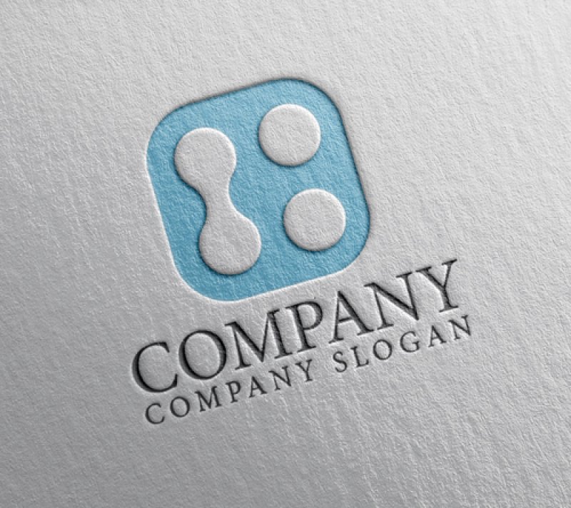 画像2: K・四角・点・アルファベット・ロゴ・マークデザイン5050 (2)