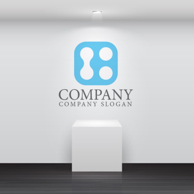 画像5: K・四角・点・アルファベット・ロゴ・マークデザイン5050 (5)