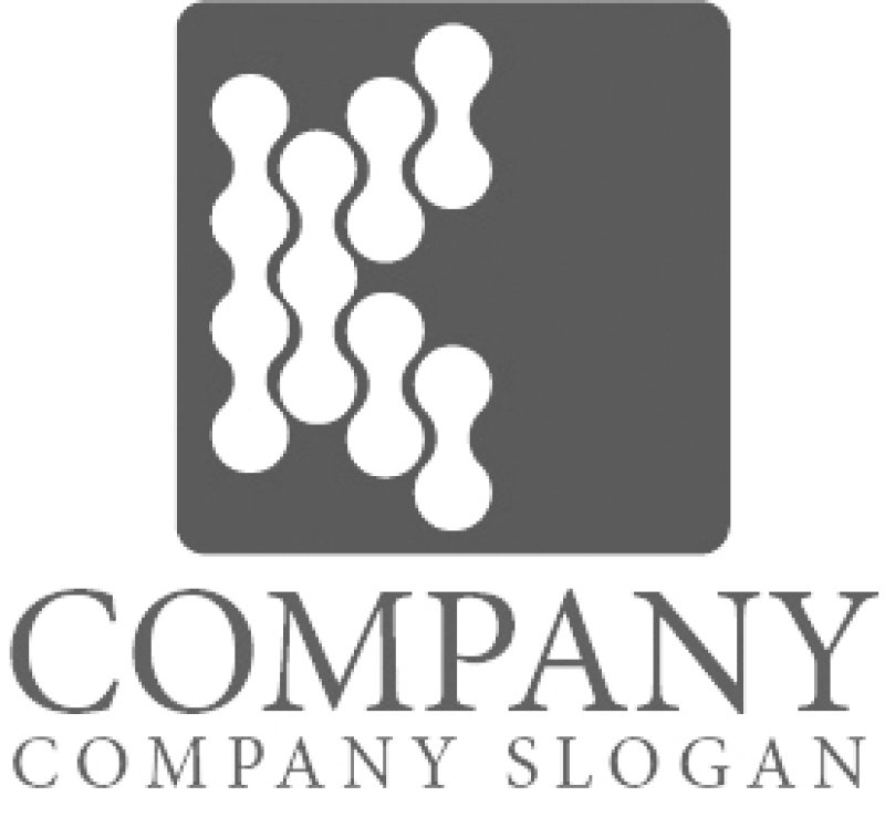 画像6: K・四角・連結・アルファベット・ロゴ・マークデザイン5051 (6)