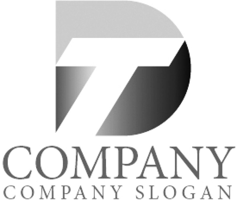 画像6: D・T・グラデーション・アルファベット・ロゴ・マークデザイン5054 (6)