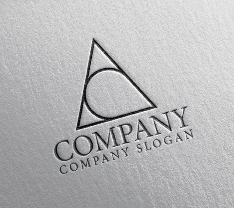 画像2: A・C・三角・アルファベット・ロゴ・マークデザイン5071 (2)