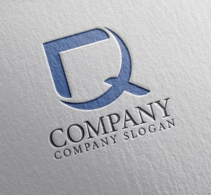 画像2: Q・D・鳥・アルファベット・ロゴ・マークデザイン5079 (2)