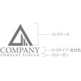 画像10: A・ビル・三角・アルファベット・ロゴ・マークデザイン5085
